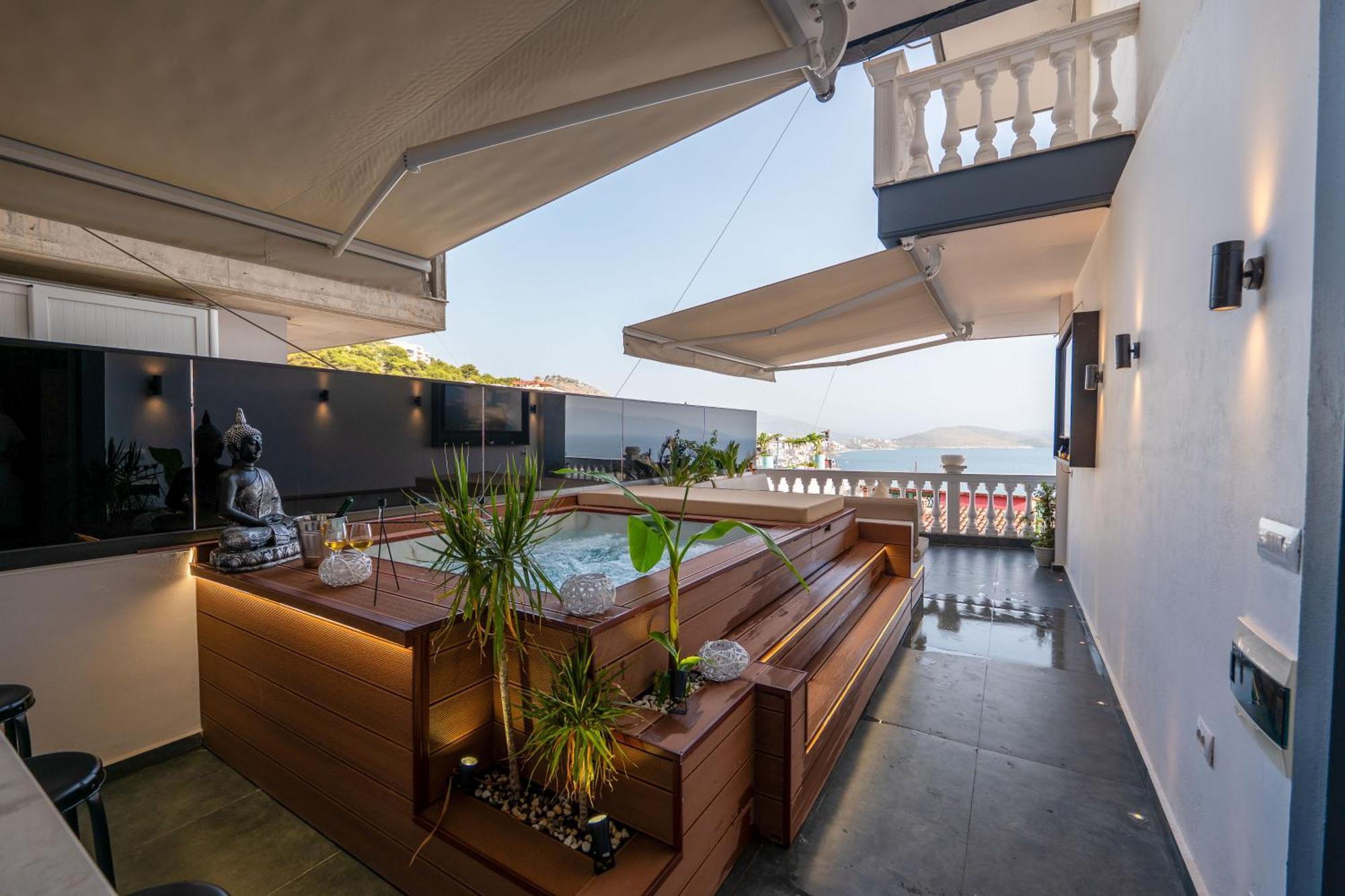Mato Luxury Apartments Sarande Ngoại thất bức ảnh