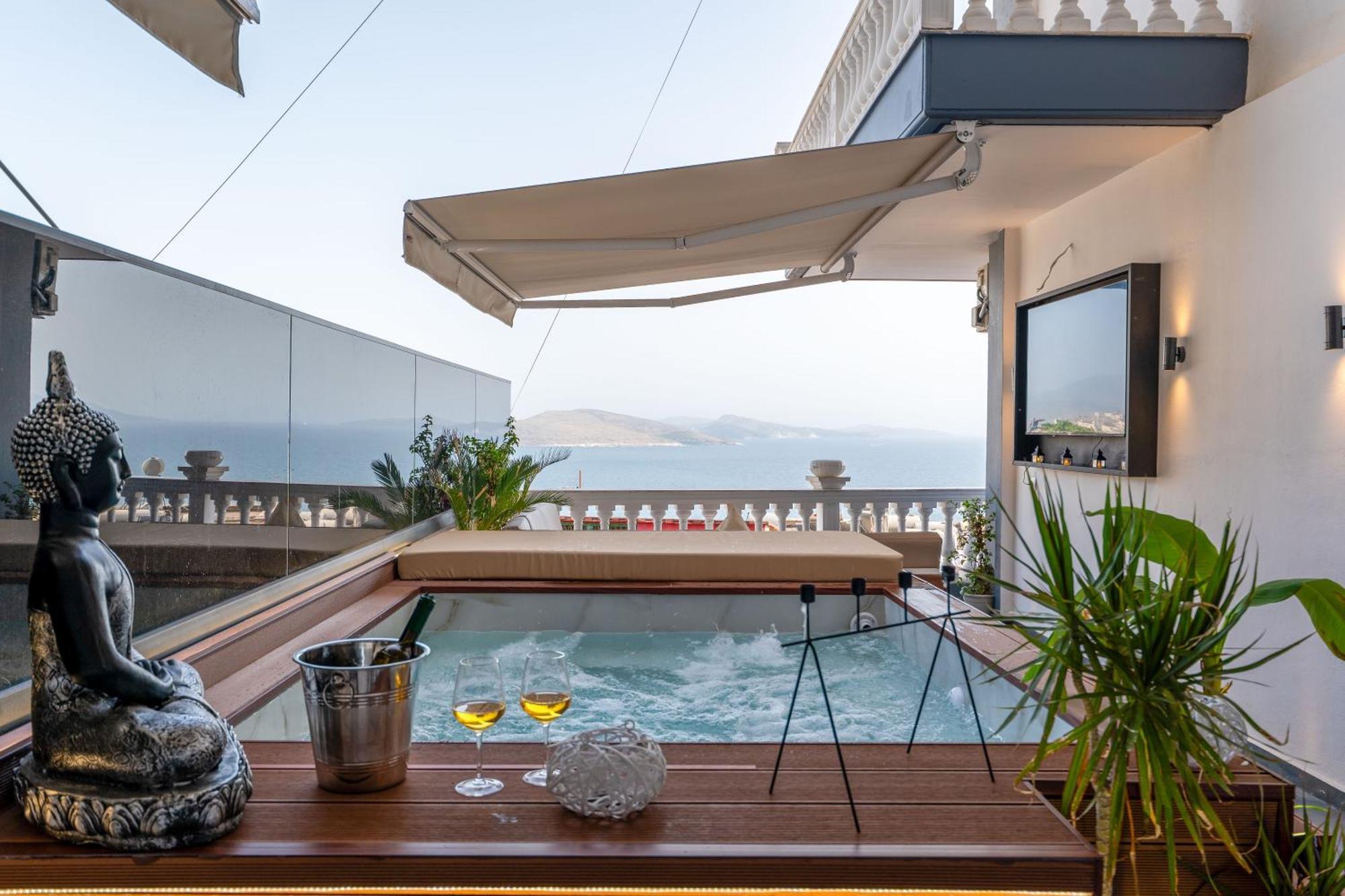 Mato Luxury Apartments Sarande Ngoại thất bức ảnh